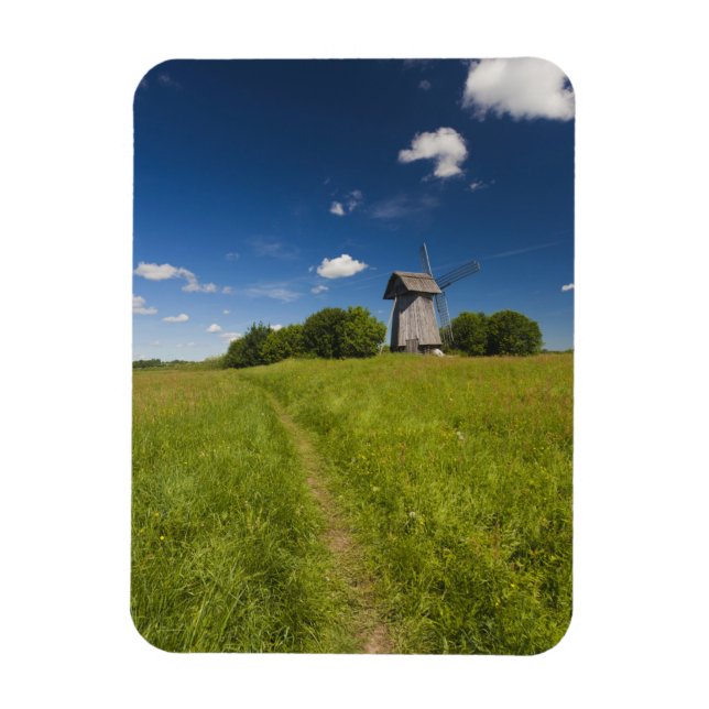 Windmill at Mikhailovskoye Magnet (Vertical)