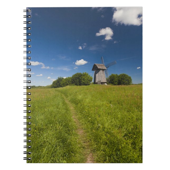 Windmill at Mikhailovskoye Notebook (Front)