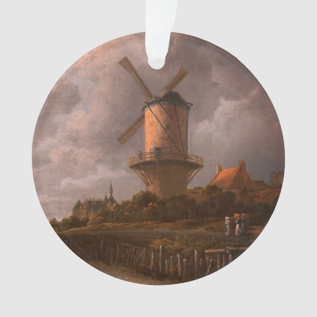 Windmill at Wijk bij Duurstede: Ornament (Front)