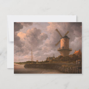 Windmill at Wijk bij Duurstede: Postcard