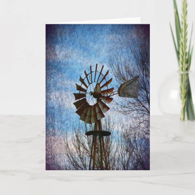 Windmill Blues Card (Front)