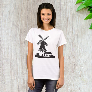 Windmill Building T-Shirt
