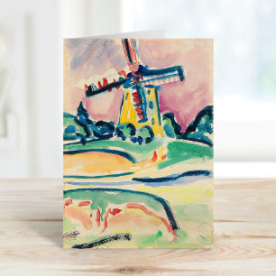 Windmill   Ernst Ludwig Kirchner Card