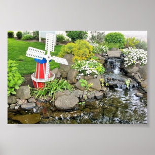 Windmill Garden Decor