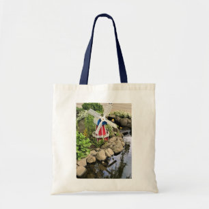Windmill Garden Decor Tote Bag