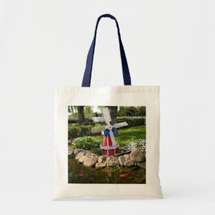 Windmill Garden Decor Tote Bag