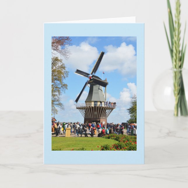 Windmill Holiday Card (Front)