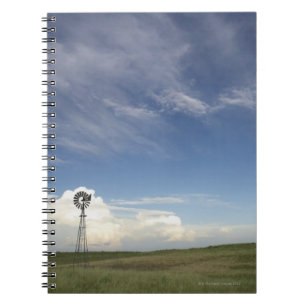 Windmill in Field Notebook