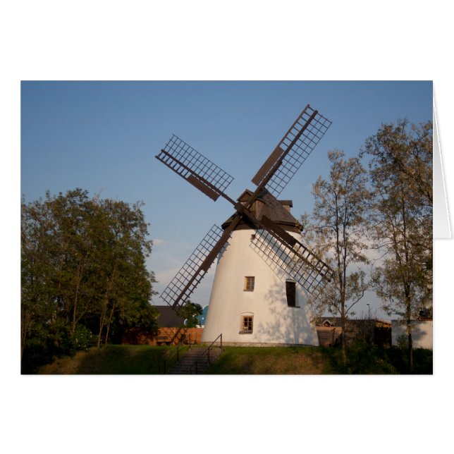 Windmill In Podersdorf (Front Horizontal)