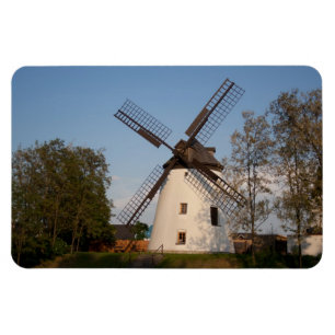 Windmill In Podersdorf Magnet