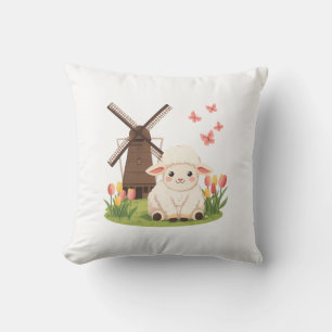 Windmill Meadow Sheep Cushion