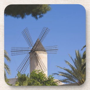 Windmill, Palma, Mallorca, Spain Coaster