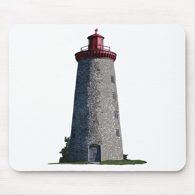 Windmill Point Lighthouse Mouse Mat (Front)