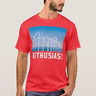 Windmill Renewable Energy Enthusiast Shirt Wind Tu