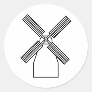 Windmill Sticker