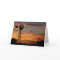 WINDMILL SUNSET Birthyday Card
