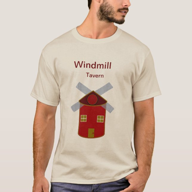 Windmill Tavern Softball Team T-Shirt #40 (Front)