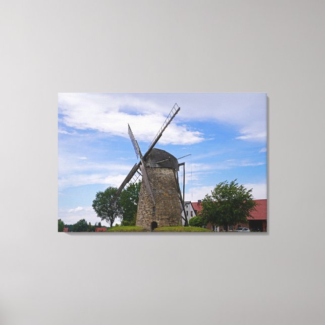 Windmill Todtenhausen - Wallhollander Canvas Print (Front)