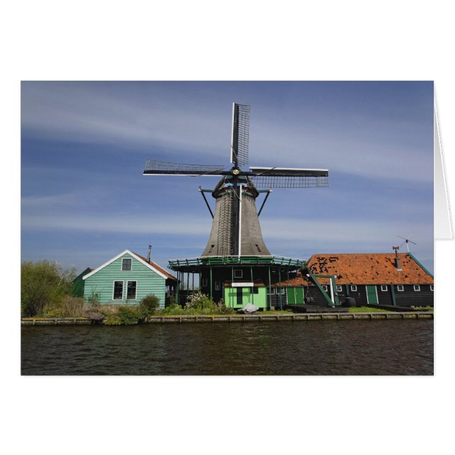 Windmill, Zaanse Schans, Holland, Netherlands 3 (Front Horizontal)