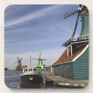 Windmill, Zaanse Schans, Holland, Netherlands Coaster