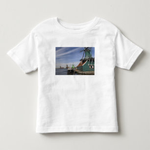Windmill, Zaanse Schans, Holland, Netherlands Toddler T-Shirt