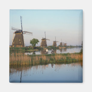 Windmills, Kinderdijk, Netherlands Magnet