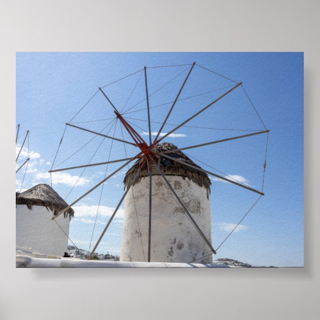 Windmills of Mykonos Poster (Front)