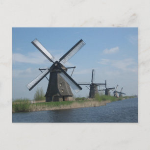 Windmills Postcard