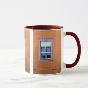 'WINDOW AND LACE CURTAINS" (PHOTOG) MUG
