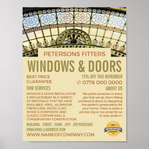 Window Arch, Window & Door Fitter Company Poster