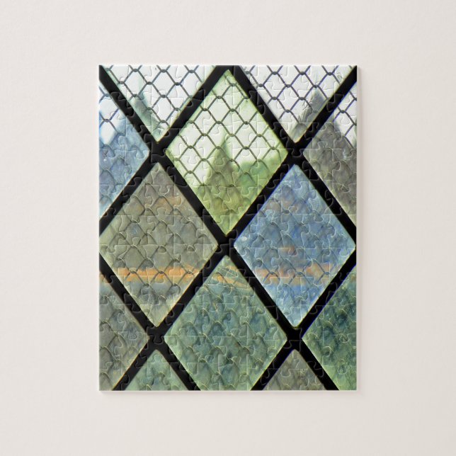 Window Art Jigsaw Puzzle (Vertical)
