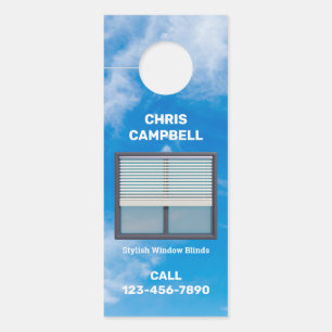 Window Blinds One Sided Door Hanger