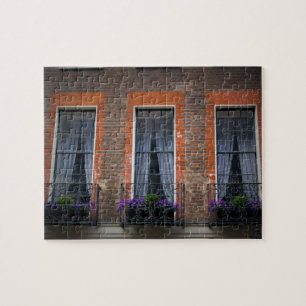 Window Boxes of London - 8x10 - 110 pc Jigsaw Puzzle
