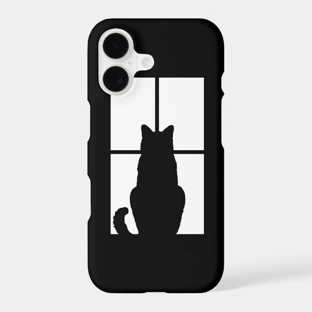 Window Cat Click to Customise Colour Decor (Back)