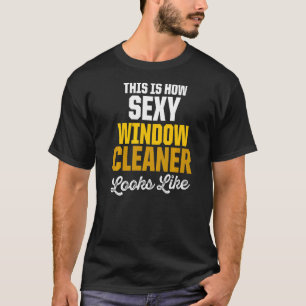 Window Cleaner Cleaning 10 T-Shirt