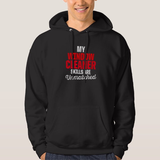 Window Cleaner Cleaning  21 Hoodie (Front)
