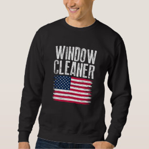 Window Cleaner Cleaning 40 Sweatshirt