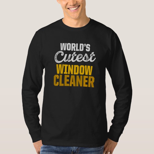 Window Cleaner   Cleaning     4 T-Shirt (Front)