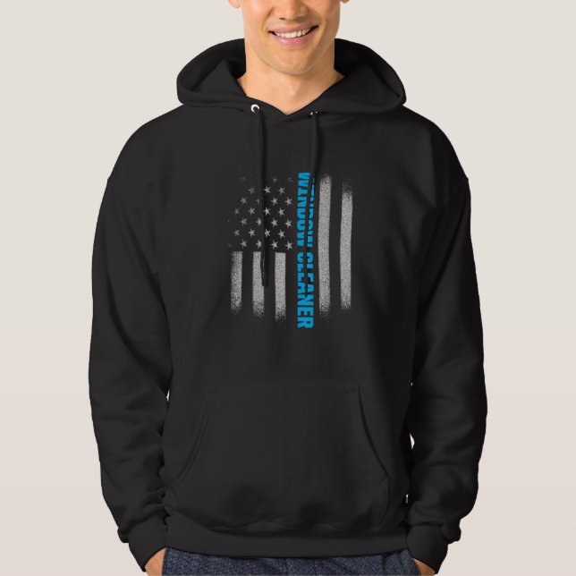 Window Cleaner Cleaning 5 Hoodie (Front)