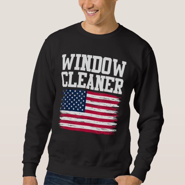 Window Cleaner Cleaning 71 Sweatshirt (Front)