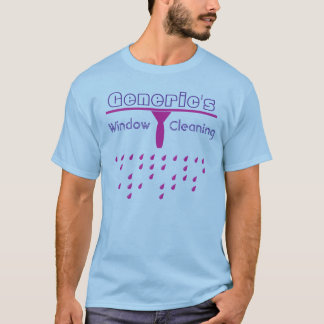 Window Cleaner Pro Droplets t-shirt