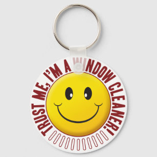 Window Cleaner Trust Key Ring