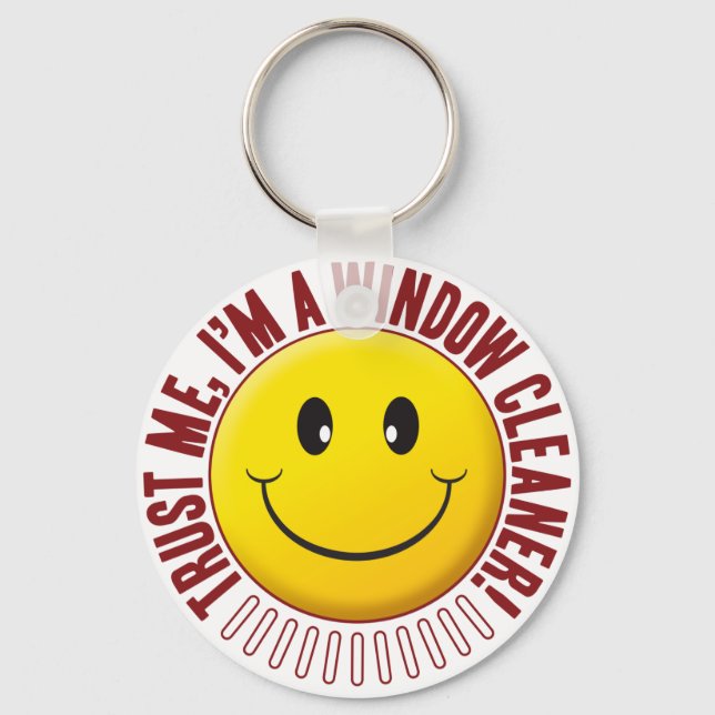 Window Cleaner Trust Key Ring (Front)