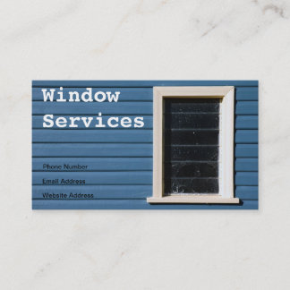 Window Cleaning Business Card