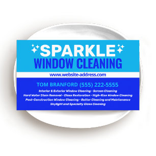 Window Cleaning  Business Card
