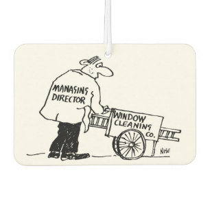 Window Cleaning Company Managing Director Car Air Freshener