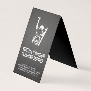 Window Cleaning Service Business Card