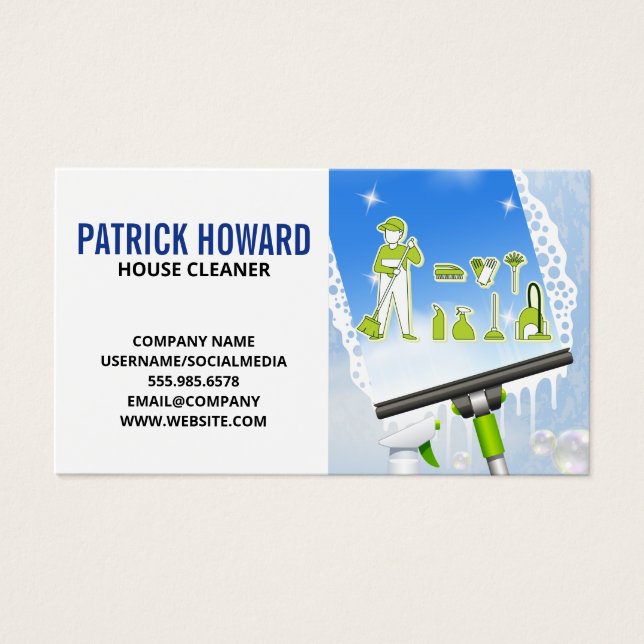 Window Cleaning | Squeegee | Cleaner (Front)