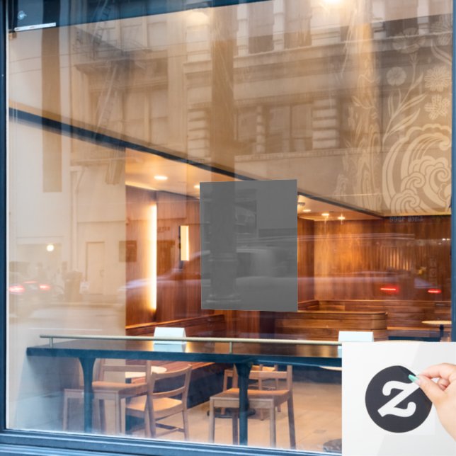 Window Cling (Cafe Window)