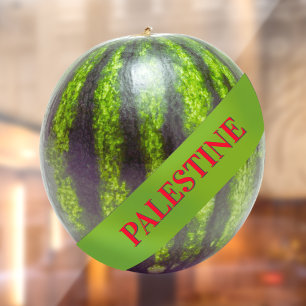 Window cling Palestine watermelon peace gaza